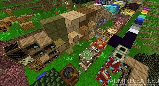 Текстуры Woodcraft для Minecraft